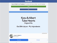 Tablet Screenshot of kyauandalbert.com